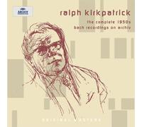 Kirkpatrick, Ralph - Ralph Kirkpatrick joue Bach - enr.1956-1959 - 8 CD - (Coll. Original Masters)