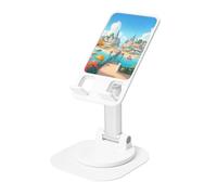 KIRROWE A Joyful Holiday by The Seaside Support de téléphone réglable pour iPhone et tous les téléphones, rotation à 360°, pliable intégré
