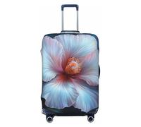 Kirrowe Beautiful Flowers Housse de protection anti-rayures pour valise de 45,7 à 81,3 cm Noir Taille S, Noir , S