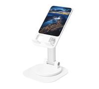 KIRROWE City at Night Support de téléphone réglable pour iPhone et tous les téléphones, rotation à 360°, pliable intégré