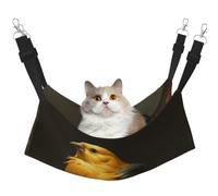 KIRROWE Hamac réversible à suspendre avec oiseaux sur des branches d'arbre, hamac double face pour animal domestique