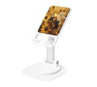 KIRROWE Nectar Support de téléphone réglable pour iPhone et tous les téléphones, rotation à 360°, pliable intégré