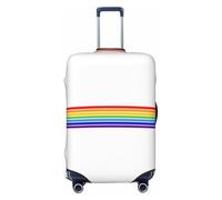 Kirrowe The Jewish Flag Housse de protection anti-rayures pour bagage de 45,7 à 81,3 cm, noir, taille M, Noir , M