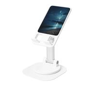 KIRROWE The Seaside at Night Support de téléphone réglable pour iPhone et tous les téléphones, rotation à 360°, pliable intégré