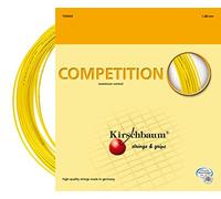 Kirschbaum Competition Garniture Cordage de Tennis Jaune 1,30 mm x 12 m
