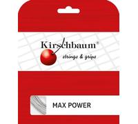 Kirschbaum Ganiture 12 m Max Power 1,25 mm Blanc Adulte Unisexe, 1.25