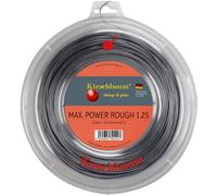 Kirschbaum cordage de tennis Mixte Max Power Rough Bobine 1.30 mm x 200 m Gris