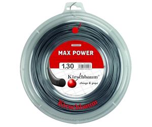 Kirschbaum Mixte Max Power Bobine cordage de tennis, Gris, 1,30 mm x 200 m EU