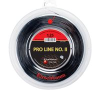 Kirschbaum Bobine de cordage de tennis Pro Line 2 Mixte - Noir 1,30 mm x 200 m