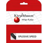 Kirschbaum Xplosive Speed 12M Schwarz Tennis Monofilament Noir 1,18