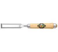 Kirschen 1002016 Ciseaux à bois avec manche en Charme octogonal, Beige/Argent, 16 mm