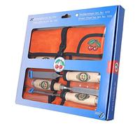 Kirschen 1151000 Bédane avec manche en Charme, Beige/Argent, 6 mm