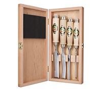 Kirschen 1190000 Solution au problème Ciseaux à bois en boîte à bois, Beige/Argent
