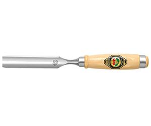Kirschen 1431024 Gouge avec manche en Charme, Beige/Argent, 24 mm