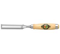Kirschen 1481010 Gouge biseau intérieur avec Manche en charme Beige/Argent 10 mm