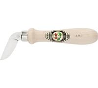 Kirschen 3360000 Couteaux de sculpteurs avec manche en charme tranchant courbé, Beige/argent