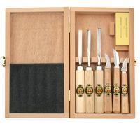 Kirschen - 3437000 - Coffret d'outils de sculpture, Beige/Argent