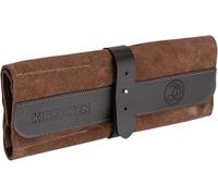 Kirschen 3501100 Sac de rangement pour ciseaux à bois - Sac à outils pour ranger jusqu'à 12 burins, sac à outils avec protection de coupe en cuir