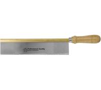 Kirschen Scie à dos droite pour ébénistes 4150250 – Argent/Laiton/Beige, 250 mm