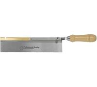 Kirschen Scie à dos réversible pour ébénistes 4152250 – Argent/Laiton/Beige, 250 mm