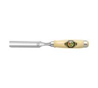 KIRSCHEN Gouge l. de coupoir 18 mm avec 2 viroles acier manche en hêtre blanc Quantité:1