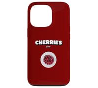 Kirschen Liebe Sprüche Cueiller Cerise Cherry Fruits Cherries Coque pour iPhone 13 Pro