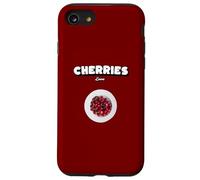 Kirschen Liebe Sprüche Cueiller Cerise Cherry Fruits Cherries Coque pour iPhone SE (2020) / 7/8