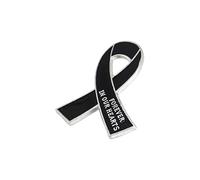 Kirsite Broche de paix robuste de 3 g - Bijou caritatif - Design artistique moderne - Broche pour collecte de fonds - Cadeau de reconnaissance des bénévoles, Einheitsgröße, comme décrit