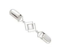 Kirsite Clip de pull en pierre précieuse œil de chat de qualité supérieure, épingle à chemisier stable et clip de sécurité pour jupe, fermeture de jupe sécurisée, épingle à écharpe, rétro pour femme