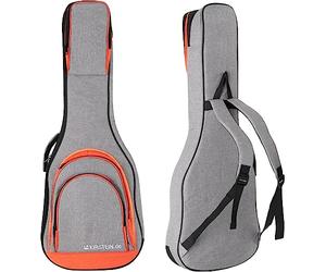 Kirstein Housse pour Guitare Électrique EGBK-1122OG Grise, Poids: env. 1 | Compatible avec toutes les formes courantes, Dimensions intérieures maximales (LxL): 103 x 37 cm, 13 kg