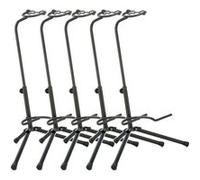 5x Support Stand Pied Guitare Basse Universel Electrique Acoustique Pliable Noir