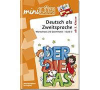 Kirstin Jebautz miniLÜK-Übungshefte: miniLÜK: Stufe 3 - Deutsch als (Broschüre)
