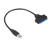 KIRVOS Cable SATA vers USB,Cable sata to usb Adaptateur usb sata Compatible avec les disques durs externes et internes Adaptateur,Compatible avec Les Systèmes d'exploitation Windows, Mac et Linux
