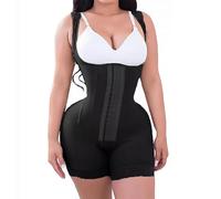 KIRYU BBL Stage 2 Body Fajas Colombiens gainant pour femme Contrôle du ventre post-chirurgie, noir, Medium