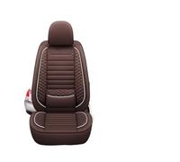 KIRYU Housse siège Voiture Couvre pour BMW E46 E90 E21 E30 E36 E91 E92 E93 F30 F31 F34 F35 Accessoires Auto 5 Sièges Housse Siège Voiture Universelle en Cuir(5 Seats Coffee)