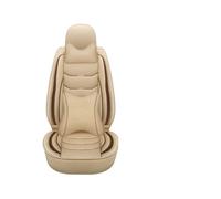 KIRYU Housse siège Voiture Couvre pour Chevrolet Tous Modèles Cruze pour Blazer Captiva pour Camaro pour Malibu pour Equinox Universel 3D Housse Siège Voiture Intérieurs(Beige 5seat)