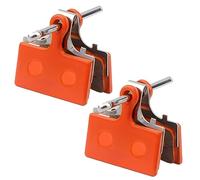 KIRZAX 2 Paires Plaquettes de Frein Vélo Résine, pour VTT - compatible avec Shimano XT M615/M666/M675/M785/M960/M985/M988 & autres modèles adaptés