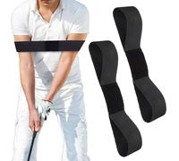KIRZAX 2pcs Golf Swing Trainer Aid, Arm Posture Correction Band, Swing Wrist Trainer, Improve Swing Posture, Golf Arm Exercise Correction Band