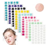 KIRZAX 360 Pièces Patch Boutons Acne,Patch Bouton Avec L'huile Tea Tree L'acide Salicylique,3 tailles,Pimple Étoile Anti-Acné Patch,Pour Visage, Acne, Hydrocolloïdes