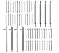 KIRZAX 56-Piece Stainless Steel Winder, Strap Replacement Pin, Strap Pin, Watch Pin, Watch Spring Bar Tool, Watch Winder Tool Kit