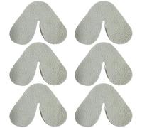 KIRZAX 6 PCS Naseaux pour masques CPAP,coussinets nasaux confortables,Empêche les Plis,Doux,Protection,Filtre Nasal,Masque Apnée du Sommeil