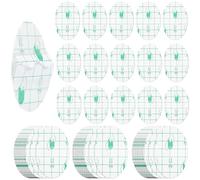 KIRZAX 80 PCS Autocollant Oreille Etanche,Autocollants Pour Oreilles étanches,Protege Oreille Autocollant,Transparents Ultra Fins,pour Teinture Capillaire, Douche, Baignade