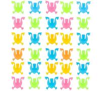 KIRZAX Lot de 30 jeux de saut de grenouille, jouets de saut de grenouille, jouets de poussée de doigt rebondissant, cadeaux de fête d'anniversaire, sacs de cadeaux de Pâques (couleurs aléatoires)