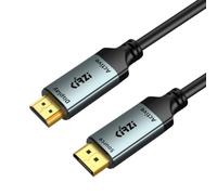 Kirzi Câble actif DisplayPort vers HDMI 4K @ 60 Hz unidirectionnel DP vers | Conversion active