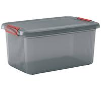 Kis 8563000 0720 01 K Latch Box Boîte de Rangement Plastique Fumer Gris/Orange 43 L