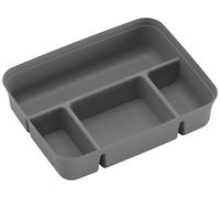 KIS 244600 Bac de compartimentage K Latch empilable (l x H x P) 355 x 85 x 265 mm gris 1 pc(s)