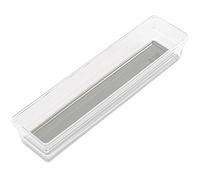 Kis 6075400 0516 02 Sistemo Boîte de Rangement Plastique Transparent/Gris 7,5 x 30 x 5 cm