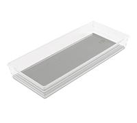 KIS SISTEMO 8 Organizer pour tiroir 37,5 x 15 x 5 cm transparent/gris 10017-A94