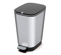 KIS CHIC BIN L 50L Poubelle a pédale 29 x 44,5 x 60,5 cm steel