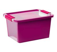 Kis 8452000 0129 01 Bi Box Boîte de Rangement Plastique Violet/Transparent 11 L